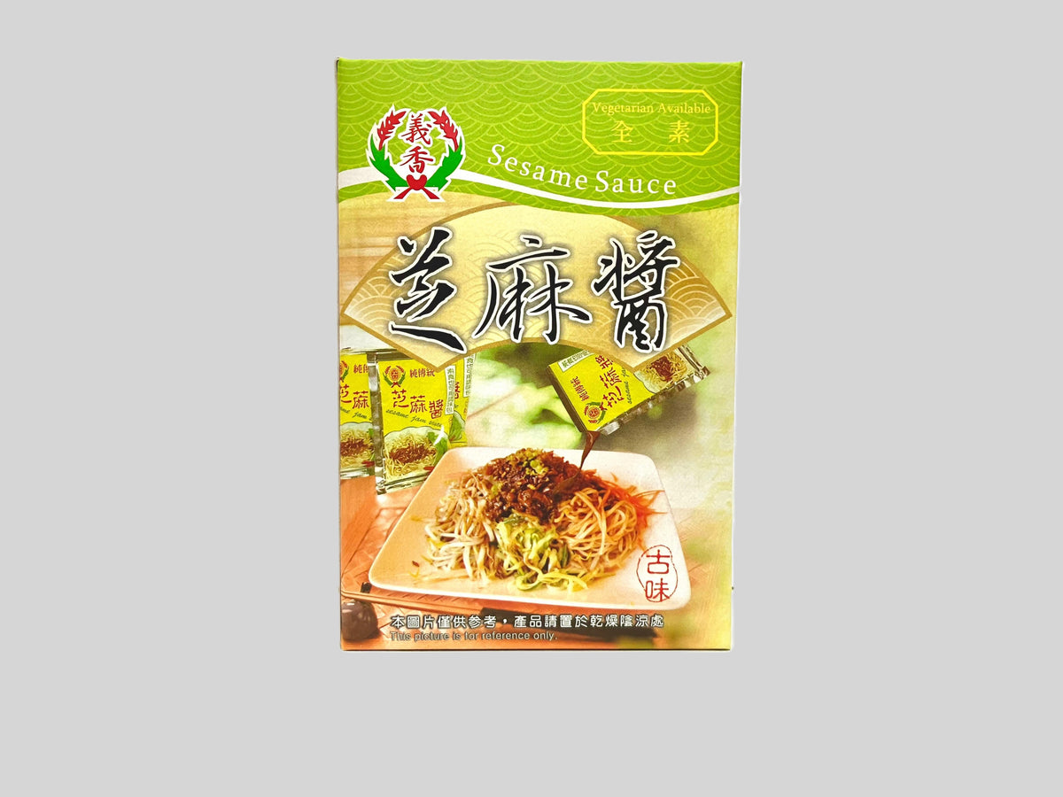 台灣生產天然無添加調理芝麻醬盒裝正面照